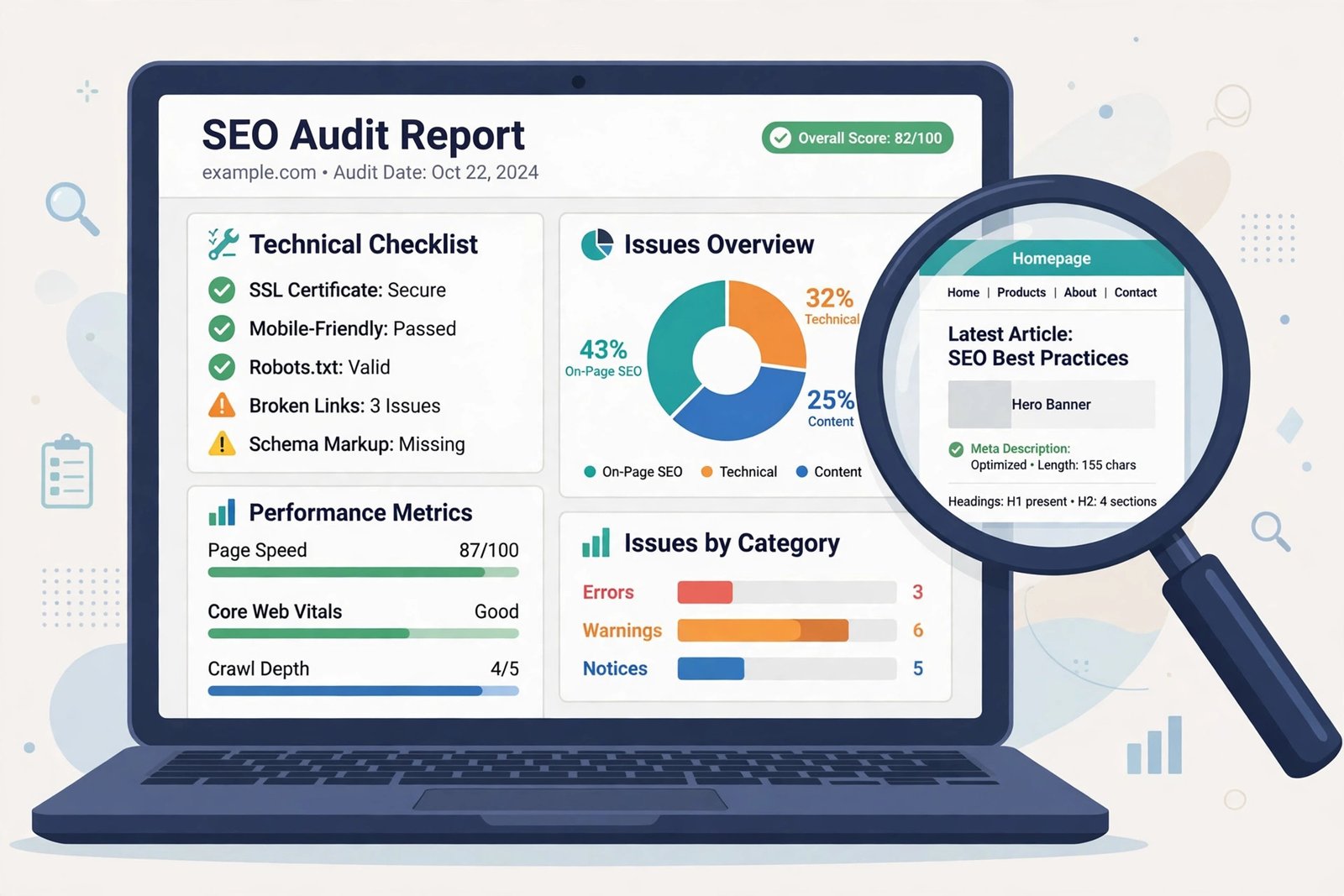 SEO Audit Services: What a Proper Audit Includes (and How to Spot a Fake One)